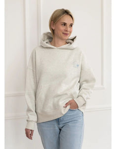 Hoodie Cool Aunty Club I Hellblau