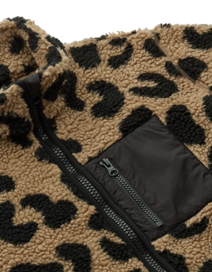 Jacke Nelson Pile I Mega Leo/Oat Mix