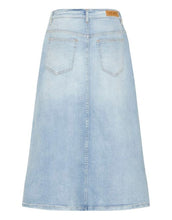 Laden Sie das Bild in den Galerie-Viewer, Jeansrock Ihtwiggy I Light Blue Washed
