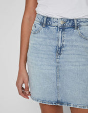 Laden Sie das Bild in den Galerie-Viewer, Jeansrock Vikaja I Light Blue Denim
