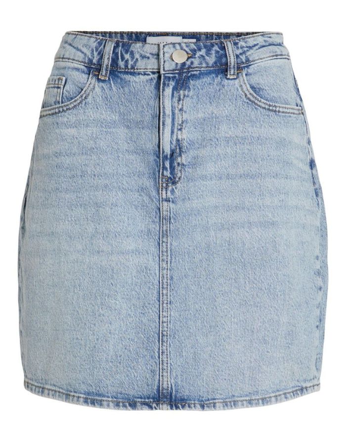 Jeansrock Vikaja I Light Blue Denim