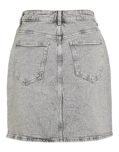 Jeansrock Vikaja I Light Grey Denim Wash