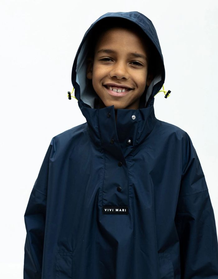 Raincoat Kids I Solid Navy
