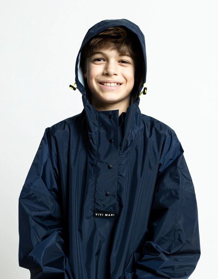 Raincoat Kids I Solid Navy