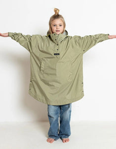 Raincoat Kids I Solid Pale Olive