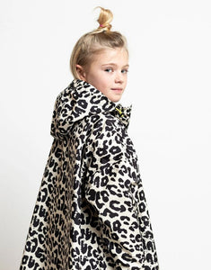 Raincoat Kids I Leo Splashes Black/Sand