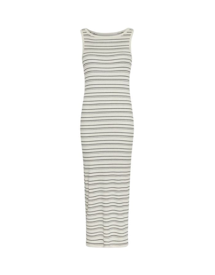 Kleid Gubbi Rasmia SL I Turtledove/Black