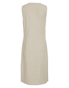 Midi Kleid Vipirisilla I Super Light Natural Melange