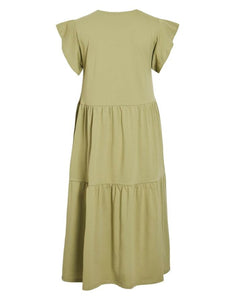 Midi Kleid Visummer I Sage