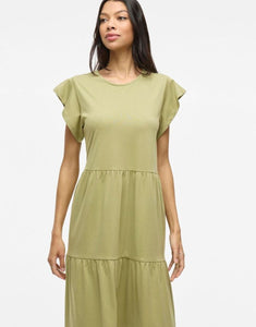 Midi Kleid Visummer I Sage