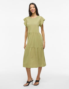 Midi Kleid Visummer I Sage
