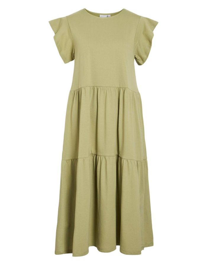 Midi Kleid Visummer I Sage