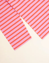 Laden Sie das Bild in den Galerie-Viewer, Langarmshirt Gestreift I Pink/Rot
