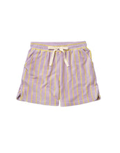 Laden Sie das Bild in den Galerie-Viewer, Gym Shorts Naram I Lilac &amp; Neon Yellow
