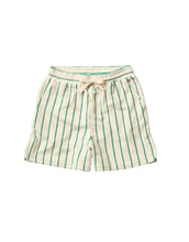 Laden Sie das Bild in den Galerie-Viewer, Gym Shorts Naram I Pure White &amp; Grass
