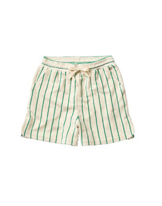 Gym Shorts Naram I Pure White & Grass