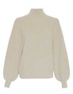 Pullover Magnea Rachelle Rib I Oatmeal Melange