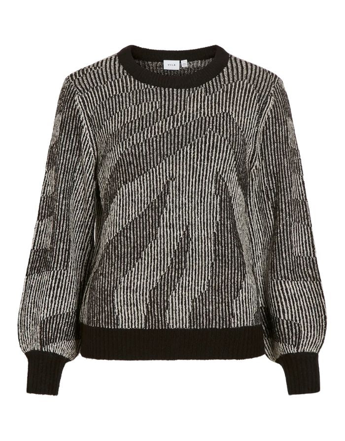 Pullover Vipinna Knit I Black/Birch