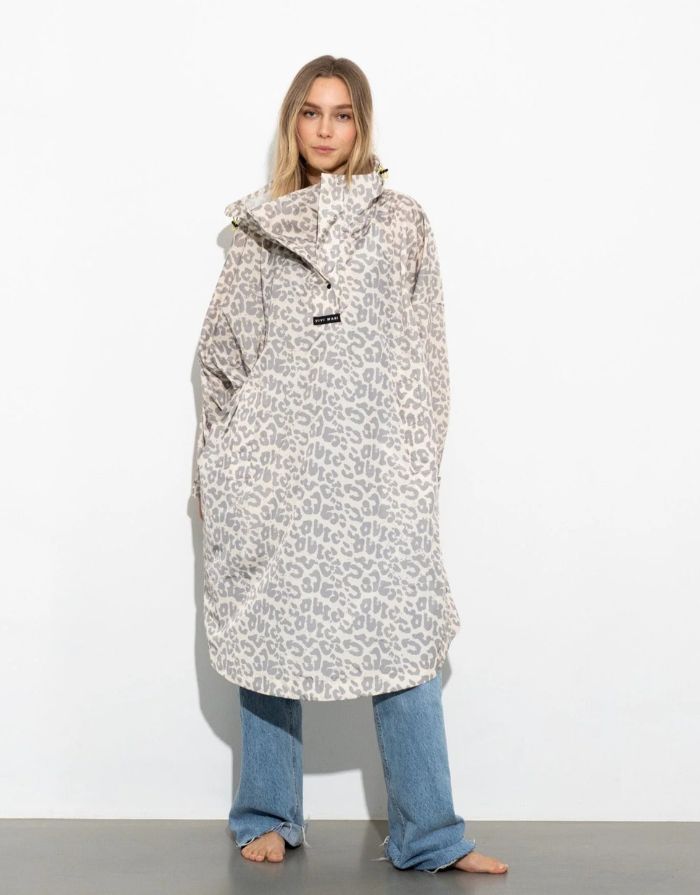 Raincoat I Leo Splashes Grey/Sand