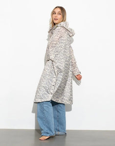 Raincoat I Leo Splashes Grey/Sand