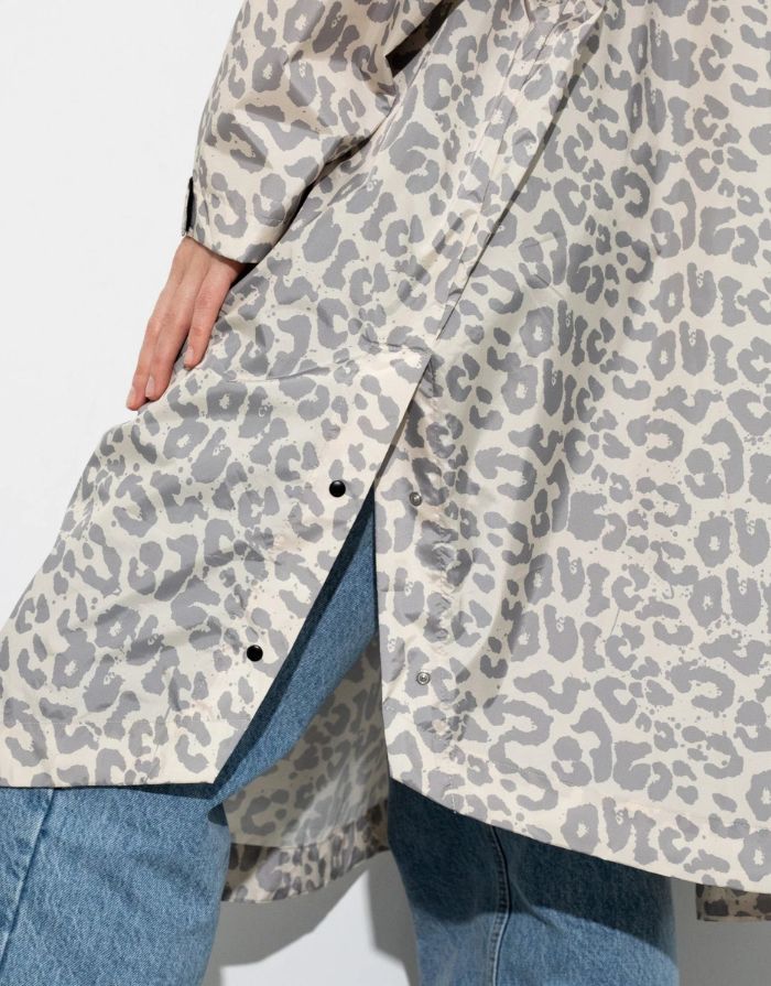 Raincoat I Leo Splashes Grey/Sand