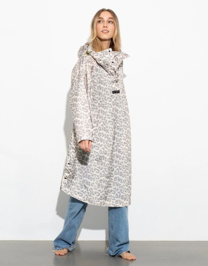 Raincoat I Leo Splashes Grey/Sand