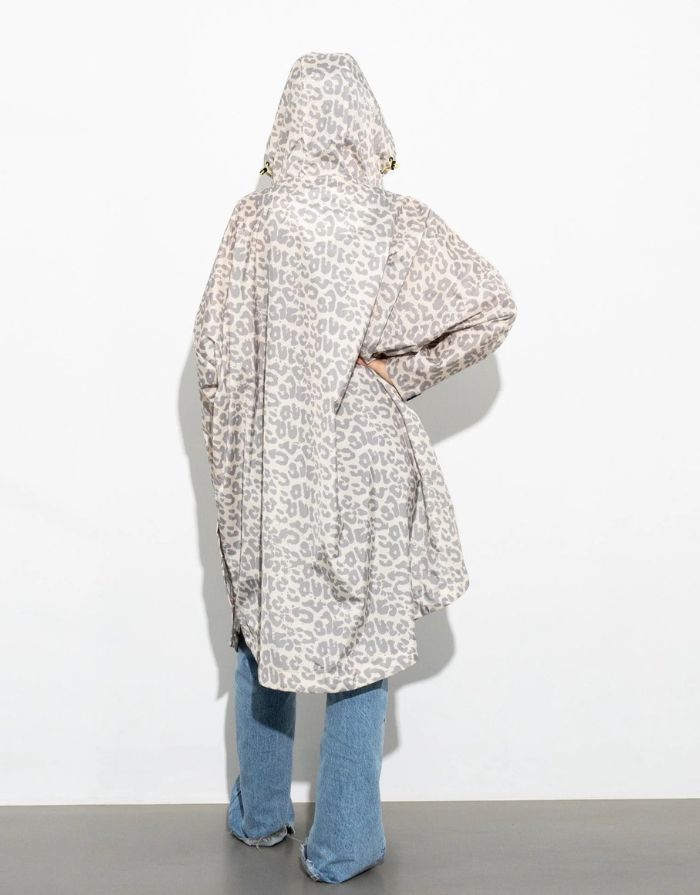 Raincoat I Leo Splashes Grey/Sand