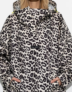 Raincoat I Leo Splashes Black/Sand