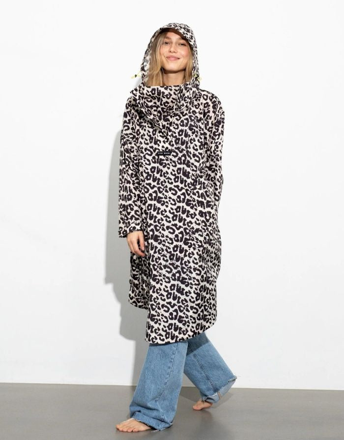 Raincoat I Leo Splashes Black/Sand