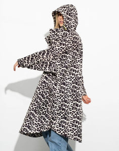 Raincoat I Leo Splashes Black/Sand