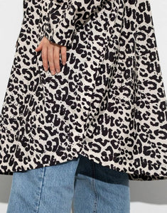 Raincoat I Leo Splashes Black/Sand
