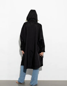 Raincoat I Solid Black