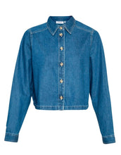 Laden Sie das Bild in den Galerie-Viewer, Shirt Shayla Jeans I Mid Blue
