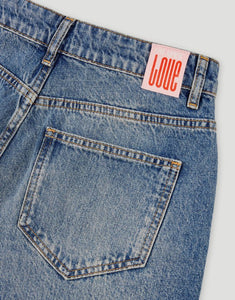 Denim Shorts Toum I Mid Blue