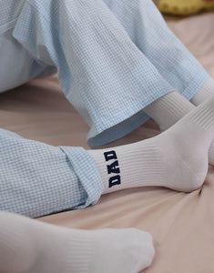 Socken Dad I College Blau