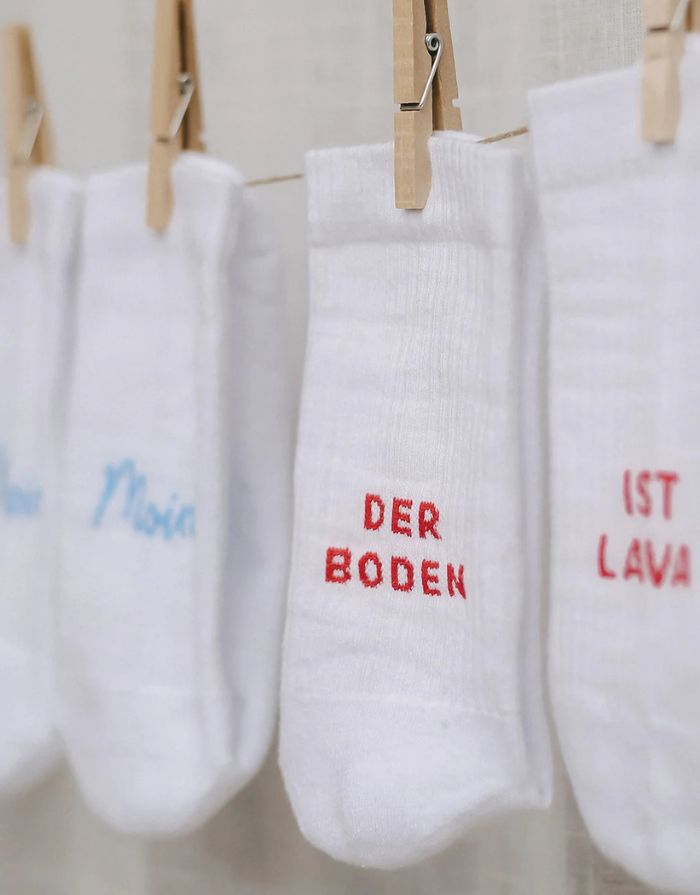 Socken I Der Boden ist Lava