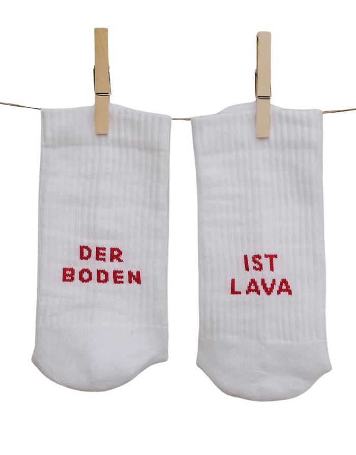 Socken I Der Boden ist Lava