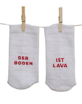 Socken I Der Boden ist Lava