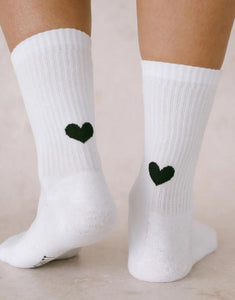 Socken I Herz Schwarz
