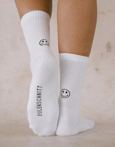 Socken I Smiley Schwarz