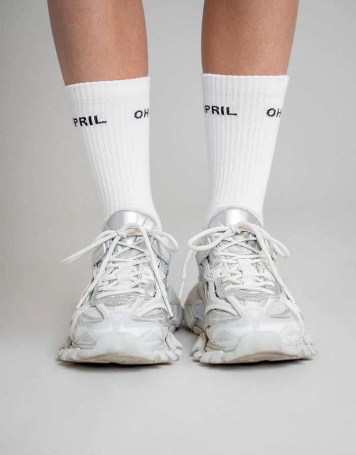 Socken Steffi I White