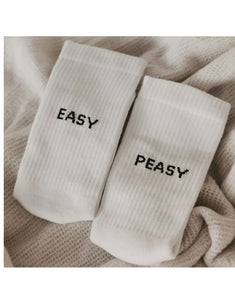 Socken Weiß I Easy Peasy