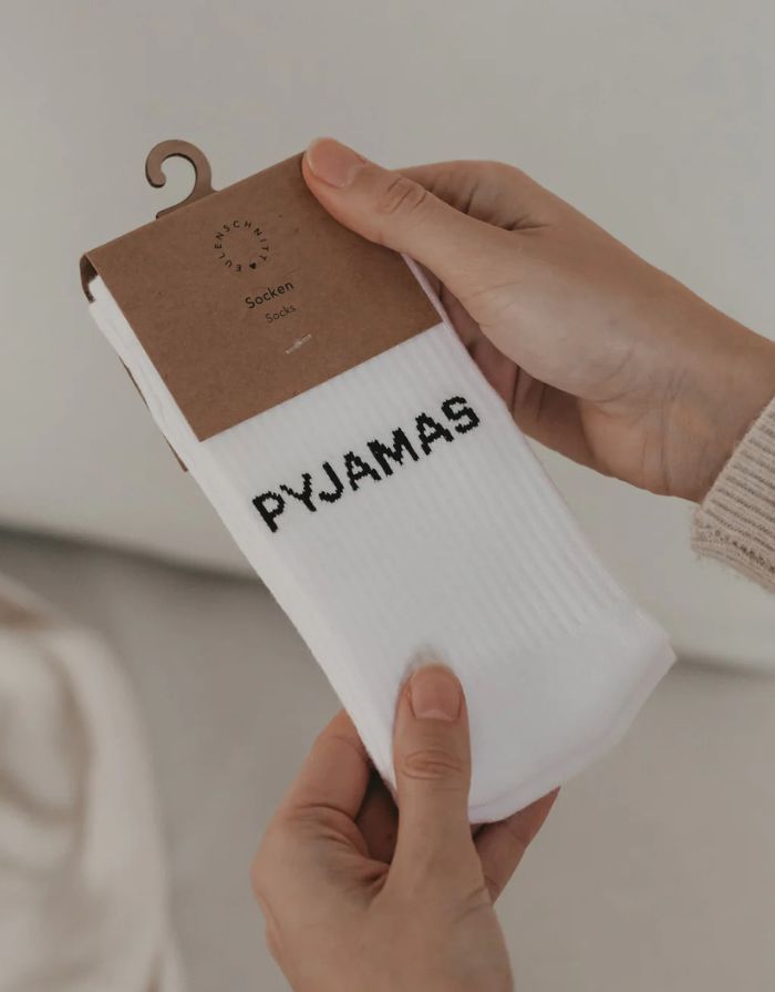 Socken Weiß I Pyjamas all day