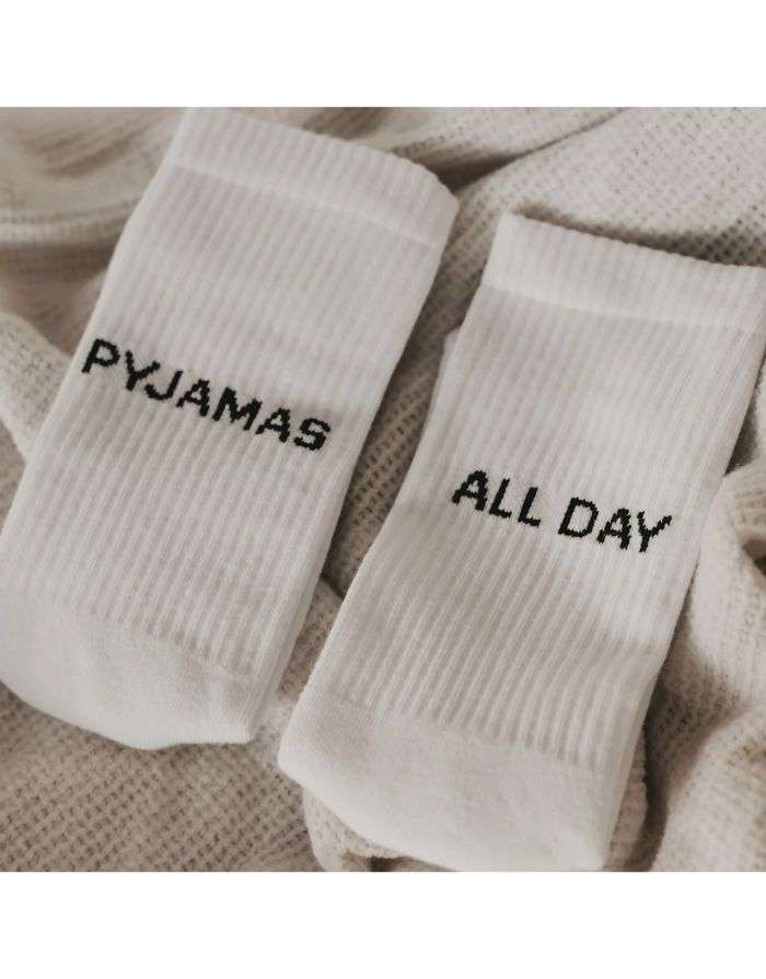 Socken Weiß I Pyjamas all day