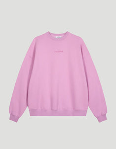 Oversize Sweater Positive I Bright Lilac