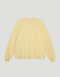 Oversized Sweater Waves I Pastell Yellow