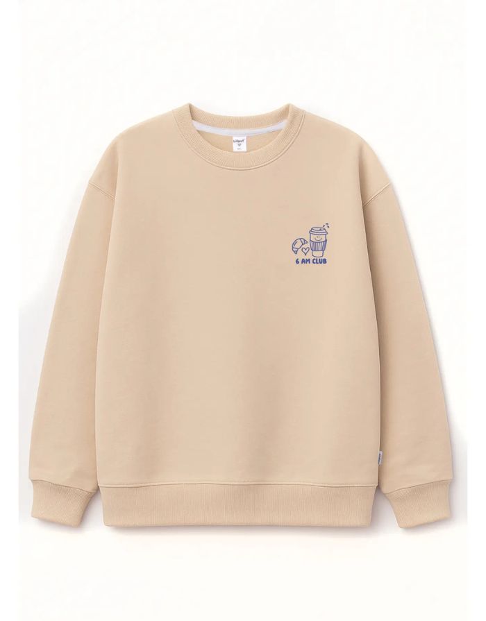 Sweatshirt Coffee I Beige