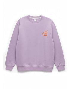 Sweatshirt Coffee I Flieder