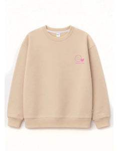 Sweatshirt Cool Aunty Club I Beige