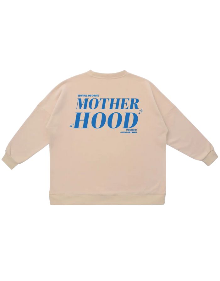 Sweatshirt Motherhood I Blau